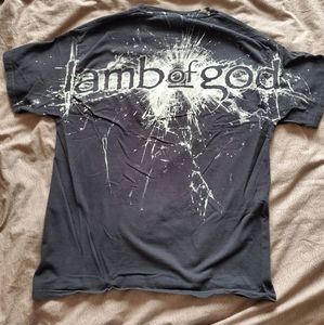 Lamb Of God T-Shirt w/front and back graphics